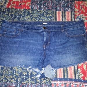 Size 22 jean shorts